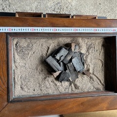 関西火鉢　欅製　横幅約69cm 骨董　直接引き取り限定　古民家向きの画像