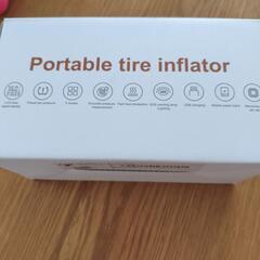 電動空気入れ（新品未使用）の画像