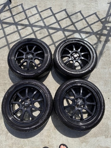 トヨタ　ヴェッツ　LM スポーツ　ホイールタイヤセット　4本　タイヤサイズ195/50R16 タイヤ年式2024年