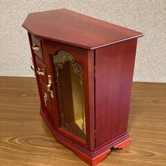 【中古/長期保管品／昭和レトロ】■アンティーク■ジュエリーボックス■オルゴール付き■愛のオルゴール■の画像