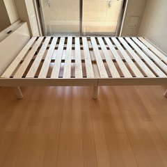 セミダブル　ベッドフレームの画像