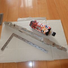 本宏製作所 HONMA カーペンターゲージ 墨穴定規 カーペンター定規 中心線 墨付け ケガキ HONKOの画像