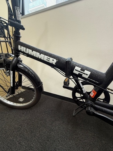 HUMMER折りたたみ自転車  黒