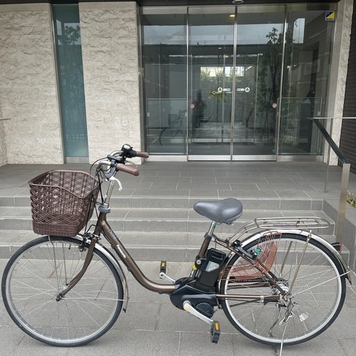 電動アシスト自転車、パナソニックバッテリー6.6Ah