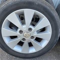 スズキ純正ホイール155/65R14の画像