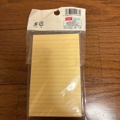 ダイソー　情報カードの画像