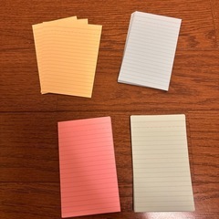ダイソー　情報カードの画像