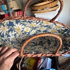 カゴバックの画像