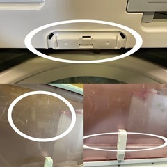 名)SHARP 電気洗濯乾燥機　ES-GX850-P 　の画像