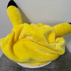 ポケモン ぬいぐるみ帽子 ピカチュウの画像
