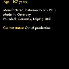 フォイリッヒ　1917年製グランドピアノの画像