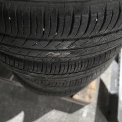 155/65R14　ダイハツ純正ホイル　TOYOタイヤの画像