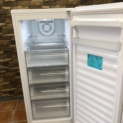 北海道旭川市直接取引歓迎 Haier ハイアールジャパン 電気冷凍庫 JF-NUF138B 2019年製 138L 右開き 通電動作確認済 簡易清掃済の画像