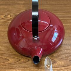 【未使用/昭和レトロ/長期保管品】■ホーロー製■ユーホーケトル■バーガンディ■2.5 UFO BG■2.5L■の画像