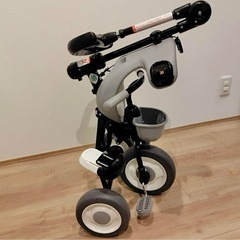 三輪車 ides おさんぽコンポ グレー 折り畳みの画像