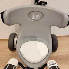 三輪車 ides おさんぽコンポ グレー 折り畳みの画像