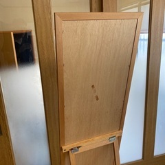 全身鏡　中古品　裏目金具に錆あり　金沢市芸術村近く直接引き取り希望の画像