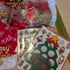 差し上げます　クリスマスツリーセットの画像