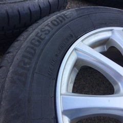 175/70R14 アルミホイール付夏タイヤ4本セットの画像