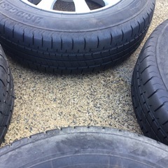 175/70R14 アルミホイール付夏タイヤ4本セットの画像