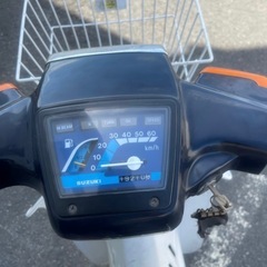 引き取り限定 スズキ　バーディー50　2ｓｔ　希少　実働書付き　自賠約１年付き　すぐ乗れますの画像