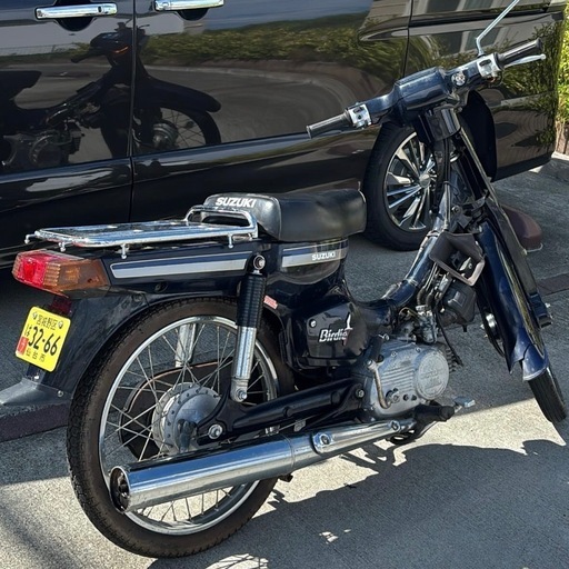 スズキ　バーディー50　2ｓｔ　希少　実働書付き　自賠約１年付き　すぐ乗れます