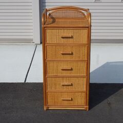 0905-21　ラタンチェスト（小）