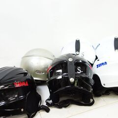 【無料・引取限定】スキー・スノーボード用ヘルメット 6セットの画像