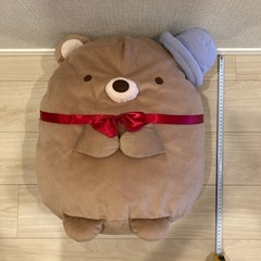 すみっコぐらしぬいぐるみXL くま工場長の画像