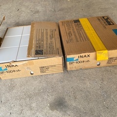 100cm角陶磁器タイル　ホワイト　180枚の画像