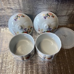 器未使用、錦松梅器2点、二重蓋付。の画像