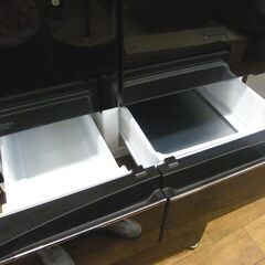 三菱 冷蔵庫 2018年製 MR-MX57D-ZT 572L 6ドア 観音開きタイプ ミツビシ 500Lクラス 大型 家電 札幌市 厚別区の画像