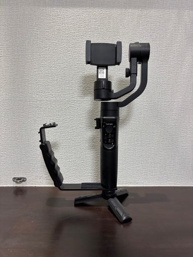 スマホ用 ジンバル　外部マイク　サイドハンドル　3点セット