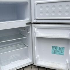 無料 2ドア 85L 冷凍冷蔵庫 ハイアール 2018年製 JR-N85B 宮前区の画像