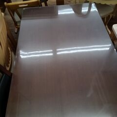 ★リユースのサカイ水戸店★ ニトリ ダイニングセット4人用 ブラウン H70×D80×W134.5 クリーニング済み MT5363の画像