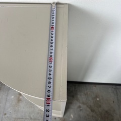お洒落なホワイト棚の画像