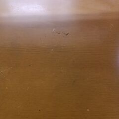 ★リユースのサカイ水戸店★  ダイニングセット2人用 ナチュラルブラウン H69.5×D75.5×W90～120.5 クリーニング済み MT5364の画像