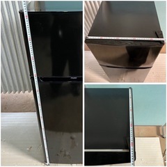 Haier ノンフロン冷凍冷蔵庫 JR-N130C 2023年製　の画像