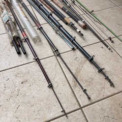 ジャンク品　釣竿まとめての画像