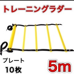 トレーニング ラダー 5m サッカー 陸上 フィットネス 球技の練習の画像