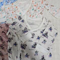 ディズニー肌着4着セットの画像