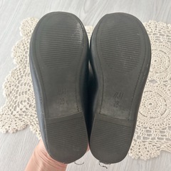 子供 黒パンプス (17.5cm)の画像