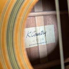 K.Country F-140 ギターの画像