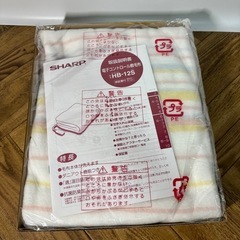 未使用　SHARP HB-12S-PK Sukoyaka  電気毛布　ピンクの画像