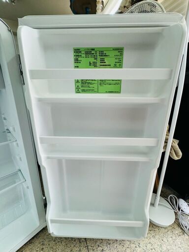 COMFEE’ レトロ冷蔵庫 93L ホワイト 中古 COMFEE' 冷蔵庫 93L 幅48.8cm 温度調節 ノンフロン 1ドア 小型