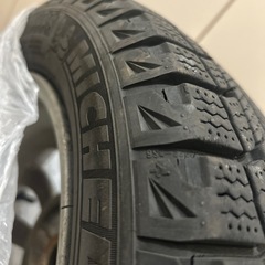ラパン　HE21S スタッドレスタイヤホイール付き4本の画像