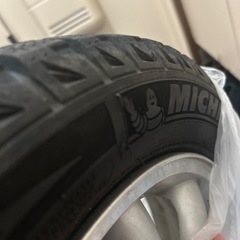 ラパン　HE21S スタッドレスタイヤホイール付き4本の画像