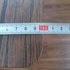 ダイニングテーブル 180cm ブラウン6人掛けの画像