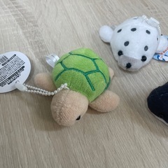 人気の海の動物ぬいぐるみ　マスコットBCⅢ ３点セット シャチ アザラシ カメの画像