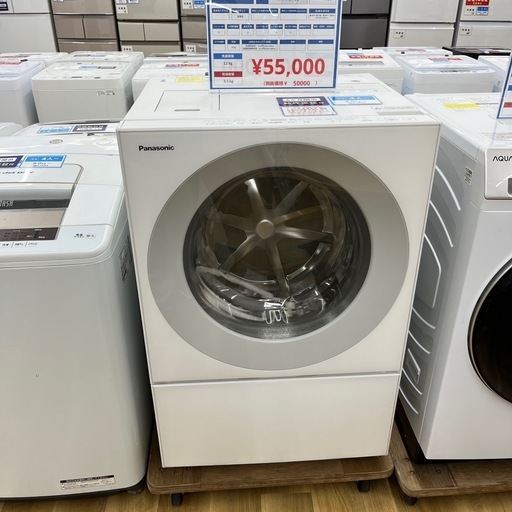 Panasonic パナソニック ドラム式洗濯機 NA-VG760 ヒートサイクル式 洗い12kg 乾燥3.5kg 洗濯機 ホワイト